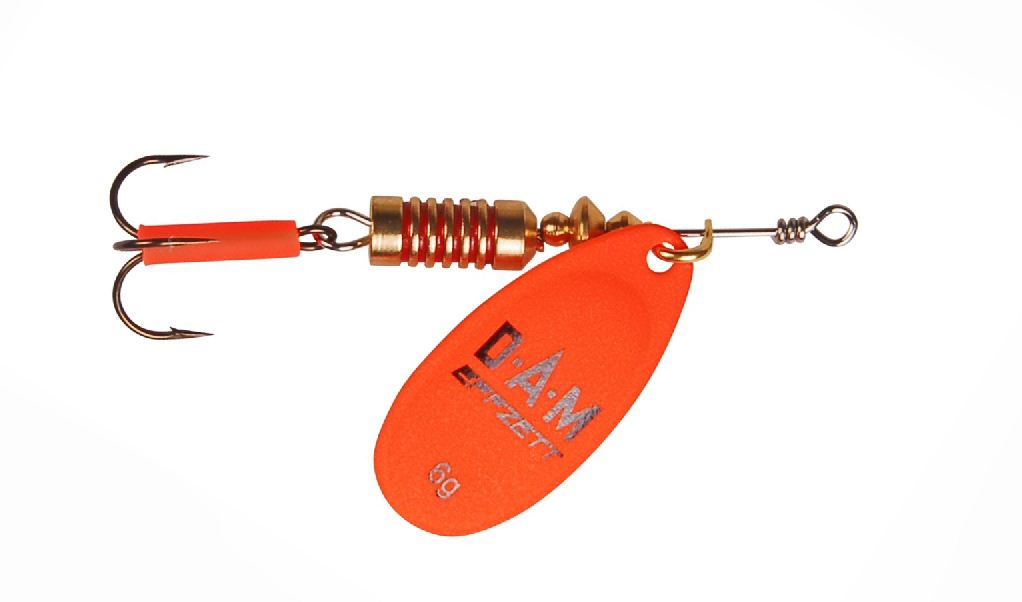 Блесна вращ. DAM EFFZETT FLUO SPINNER ORANGE / 12G 5123402