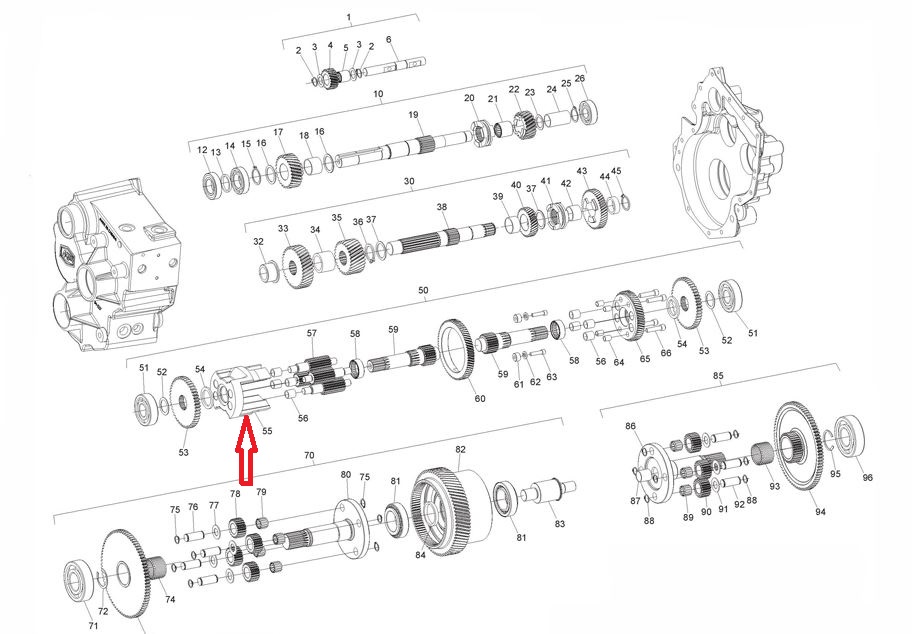 Часть дифференциала Argo (A34-206)
