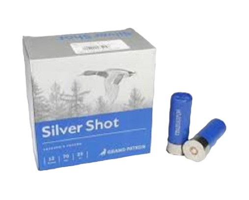 Патрон дроб. 12/70 б/к Silver shot 36гр (25 шт. 250шт. упк.)
