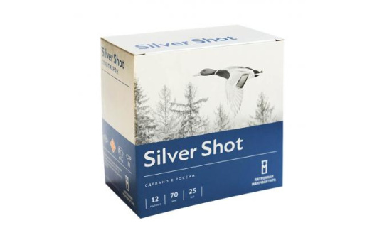 Патрон дроб. 12/70 Silver shot 36гр (25 шт. 250шт. упк.)