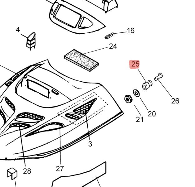 Фиксатор С40700106 Тайга
