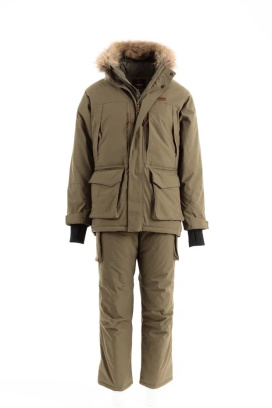Костюм зимний HUSKY -40 (Magnum Gear) с полукомбинезоном, хаки