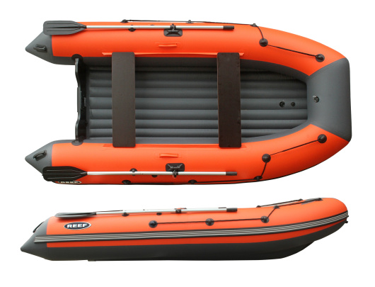 Лодка надув.моторная REEF 325 (надувное дно)