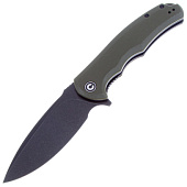 Нож складной Civivi Praxis 9Cr18MoV Steel Black (green)