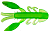 ��� ��������. Helios Omar 2,05"/5,2 �� Electric green 100��. (HS-24-007-N)