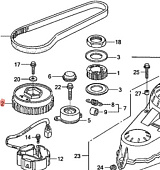 Шкив распредвала Honda (14320-ZW2-F00) Шкив распредвала Honda (14320-ZW2-F00)