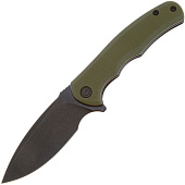 ��� �������� Civivi Mini Praxis D2 Steel Black (green)