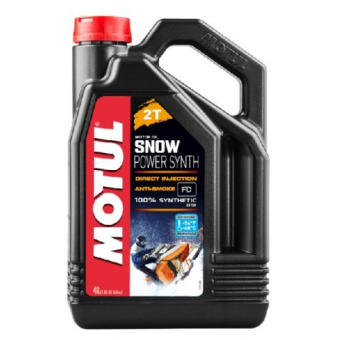 Масло моторное MOTUL Snowpower Synth 2T 4л. снег