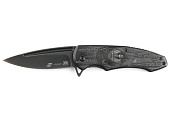 Нож складной Stinger черный с медведем (FK-S063GY)