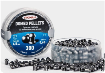   Domed pellets 4,5 0.68, (300.)