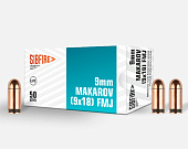 Патрон 9х18 FMJ НПЗ  Патрон 9х18 FMJ НПЗ