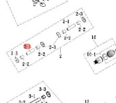 Втулка переднего верхнего рычага Gamax AX600 (55612-AX300-000) Втулка переднего верхнего рычага Gamax AX600 (55612-AX300-000)