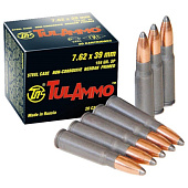 Патрон 7.62х39 Tul Ammo ПО (SP) 8 гр. 