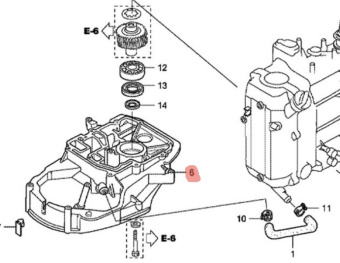 ����. ������, ��������� ��������  23160-ZZ5-000ZA