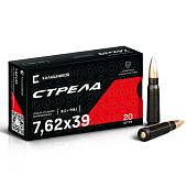 Патрон 7.62х39 Калашников Концерн  Стрела (FMJ) 8,0гр. Патрон 7.62х39 Калашников Концерн  Стрела (FMJ) 8,0гр.