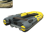 Лодка надув.моторная REEF TRITON S MAX 370 (надувное дно,камуфляж)