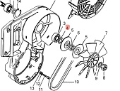 Кольцо распорное шкива вентилятора С40500028 Тайга Кольцо распорное шкива вентилятора С40500028 Тайга