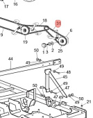 Цепь передняя Argo RC60-1-HDx54P XTI/XTD (A953-14) Цепь передняя Argo RC60-1-HDx54P XTI/XTD (A953-14)