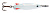 . Abu Garcia Toby 20g White