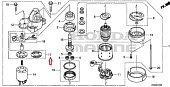 Накладка Honda (31249-ZZ3-003) Накладка Honda (31249-ZZ3-003)