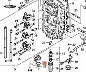 ������ �������������� Honda (16918-ZZ5-003)
