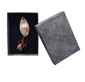 Блесна кол. SPH Забава 10гр. (мельхиор, медь, латунь, цв. месяц) ручная работа в кор. Блесна кол. SPH Забава 10гр. (мельхиор, медь, латунь, цв. месяц) ручная работа в кор.