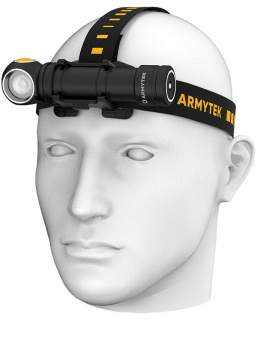 Фонарь налобный Armytek Wizard C2 Pro Max Magnet USB (теплый свет)