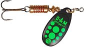  . DAM EFFZETT STANDARD SPINNER BLACK GREEN / 12G 5131205