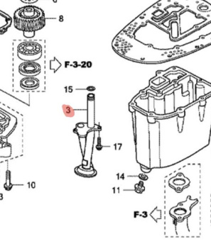 ����. ��������� �������, ����� HONDA 15220-ZV5-000