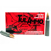 Патрон 5.56x45 (223 Rem) Tul Ammo ОБ (FMJ) 3,56гр. (повышен. куч.) Патрон 5.56x45 (223 Rem) Tul Ammo ОБ (FMJ) 3,56гр. (повышен. куч.)