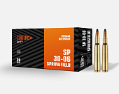Патрон 7.62х63 (30-06 Sprg) НПЗ ПО (SP) 13г. Томпак  Патрон 7.62х63 (30-06 Sprg) НПЗ ПО (SP) 13г. Томпак
