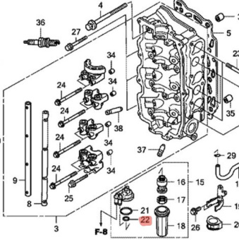 ������ �������������� Honda (16919-ZZ5-003)