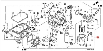 ПАРООТДЕЛИТЕЛЬ HONDA 16730-ZZ5-013 BF40D ПАРООТДЕЛИТЕЛЬ HONDA 16730-ZZ5-013 BF40D
