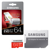 Карта памяти Samsung 32Gb EVO Plus Карта памяти Samsung 32Gb EVO Plus