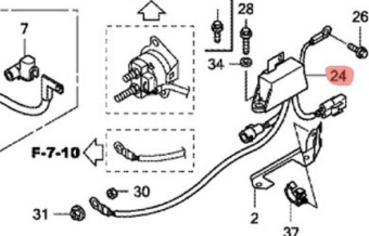 РЕЛЕ В СБОРЕ, МЕХАНИЗИРОВАННЫЙ НАКЛОН HONDA 38550-ZZ5-003 РЕЛЕ В СБОРЕ, МЕХАНИЗИРОВАННЫЙ НАКЛОН HONDA 38550-ZZ5-003
