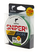 ���� ����. Salmo Sniper BP ALL R BRAID �4 Grass Green 120/017