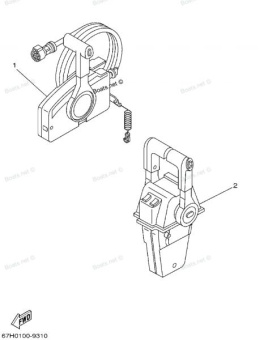 Контроллер газ/реверс Parsun CONTROL BOX ASSY 