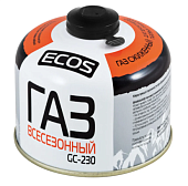 Газ всесезонный ECOS в баллоне, GC-230 (резьбовой EPI-GAS, 230 г, Корея) (140540) Газ всесезонный ECOS в баллоне, GC-230 (резьбовой EPI-GAS, 230 г, Корея) (140540)