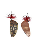 Блесна кол. SPH Задира 12гр. (медь, латунь цв. пятна) ручная работа Блесна кол. SPH Задира 12гр. (медь, латунь цв. пятна) ручная работа