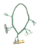 Подвес на пять манков (Паракорд зеленый) Подвес на пять манков (Паракорд зеленый)