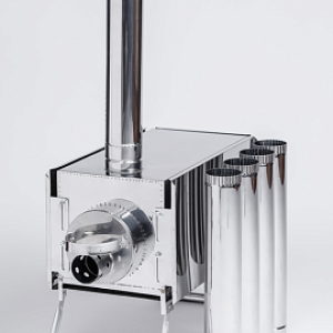 Печь Экономка "ИНВЕНТ" Малая, с регулирующимися экранами 510х290х335 (нерж.) Печь Экономка "ИНВЕНТ" Малая, с регулирующимися экранами 510х290х335 (нерж.)