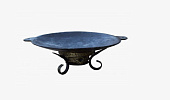 Садж чугунный в комплекте с кованной подставкой. 46 см. Садж чугунный в комплекте с кованной подставкой. 46 см.