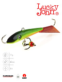 Балансир Lucky John FIN 4 + тр. 60мм, 11г. (71413-26RT) Балансир Lucky John FIN 4 + тр. 60мм, 11г. (71413-26RT)