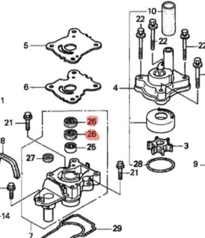  HONDA (91251-ZW9-003)