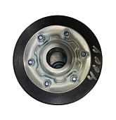 Каток тележки в сборе23мм Буран (обод, щеки, втулки, подш., болты, гайки) Каток тележки в сборе23мм Буран (обод, щеки, втулки, подш., болты, гайки)