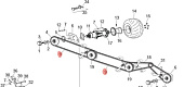 Цепь задняя Argo RC60-1-HDx96P XTI/XTD (A953-16)