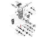 Вал КПП Тайга (С40601081) Вал КПП Тайга (С40601081)