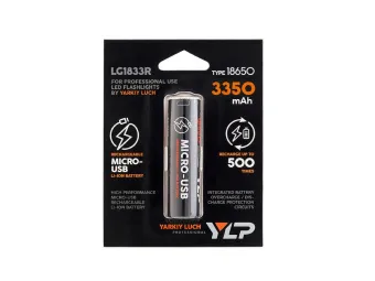    YLP LG1833R 18650 Li-Ion 3.7 3350mAh    .  micro-USB ()