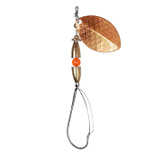 Блесна вращ. Premier премиум Олимпик 4 Незацепл. 10гр цв. 06 медь чешуя (PR-O4N-06)  Блесна вращ. Premier премиум Олимпик 4 Незацепл. 10гр цв. 06 медь чешуя (PR-O4N-06)