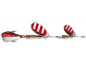 Блесна вращ. DAM Effzett Tandem Dressed Spinner 20гр - Stripe 5115320 Блесна вращ. DAM Effzett Tandem Dressed Spinner 20гр - Stripe 5115320